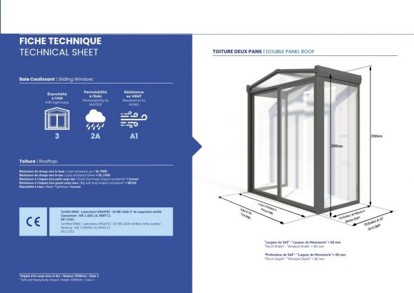 SAS D'ENTREE DOUBLE PENTES – Image 3